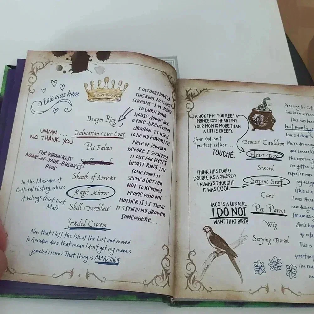 Disney book Mai's Spell Book